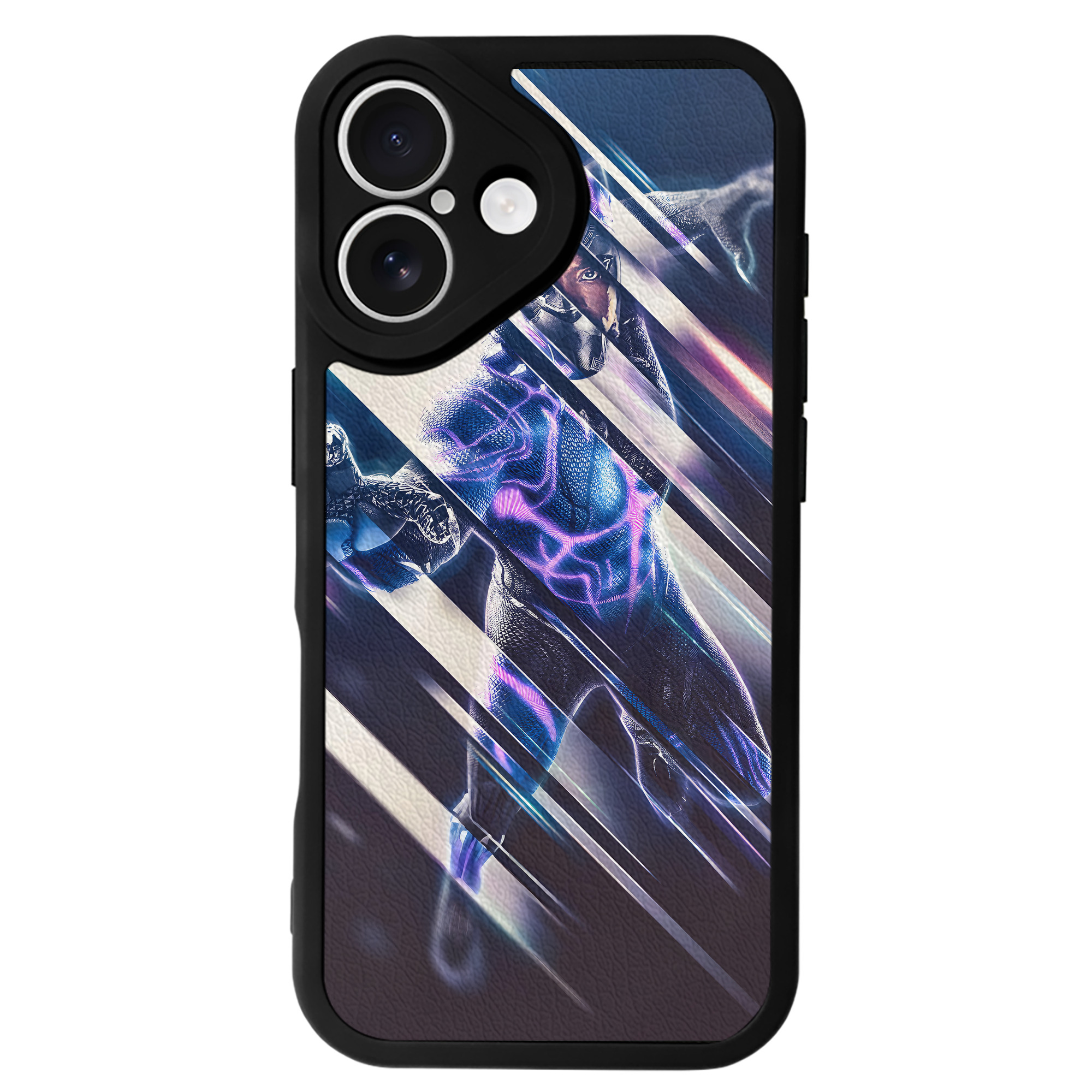 （画像用） アベンジャーズ The Avengers 【iPhone 16シリーズ対応】シリコンスマホケース（レザー調） 材質：シリコン